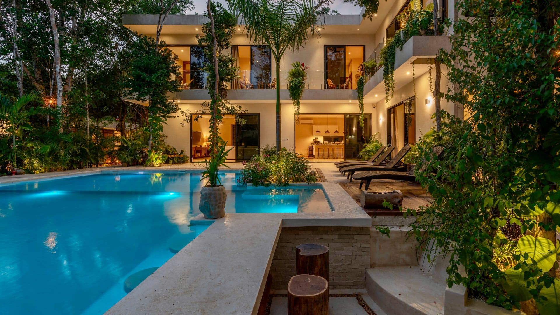 Villa exterior